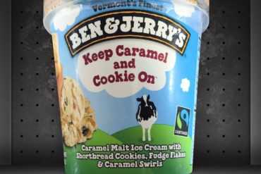 Ben & Jerry’s Keep Caramel and Cookie On