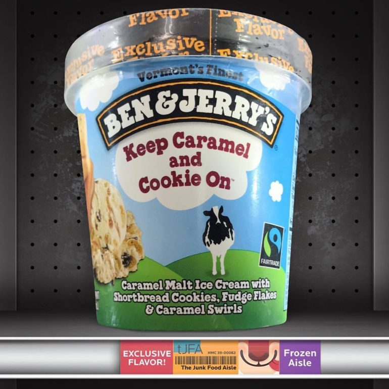 Ben & Jerry’s Keep Caramel and Cookie On