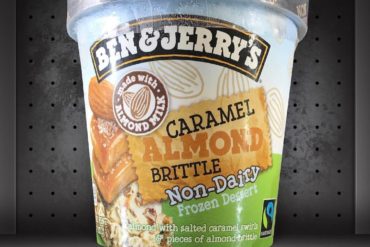 Ben & Jerry’s Non-Dairy Caramel Almond Brittle