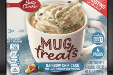 Betty Crocker Mug Treats: Rainbow Chip Cake