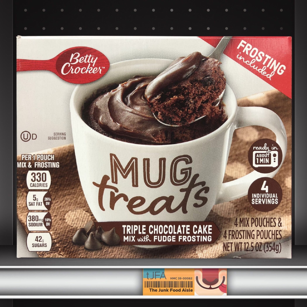 Betty Crocker Mug Treats: Triple Chocolate Cake - The Junk Food Aisle