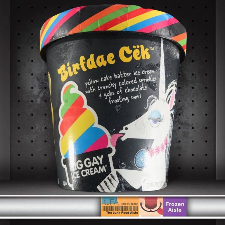 Big Gay Ice Cream Birfdae Cëk