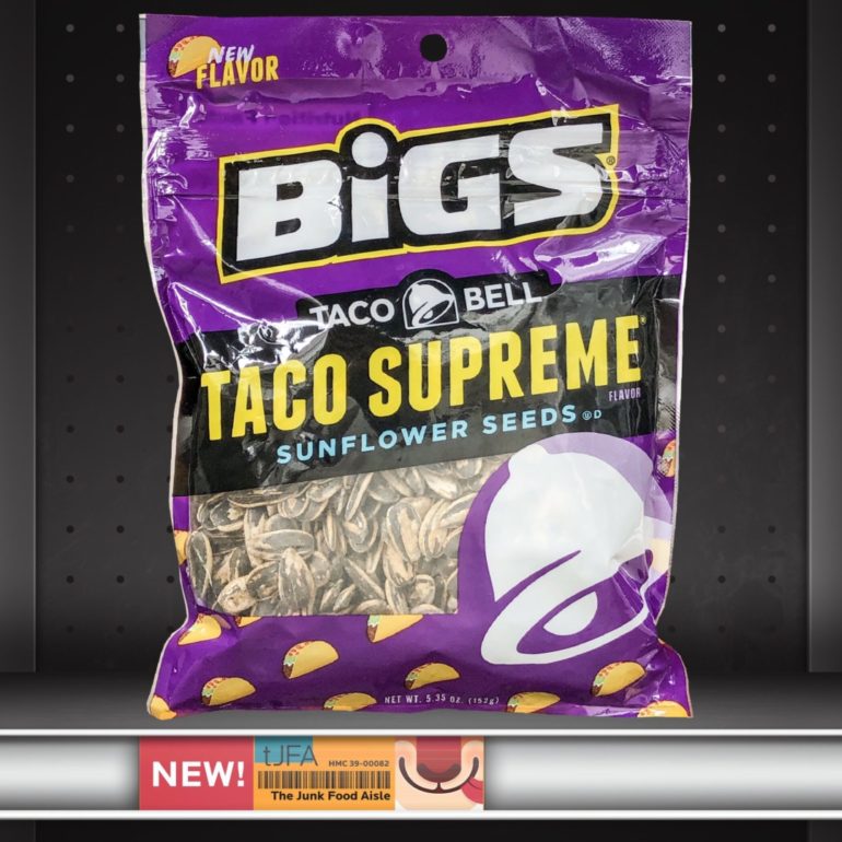 Bigs Taco Bell Taco Supreme Sunflower Seeds