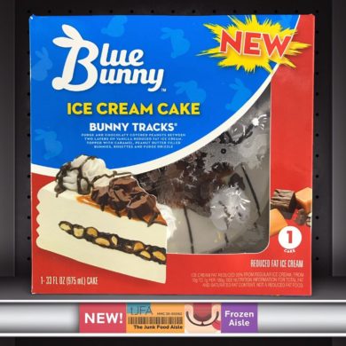 Blue Bunny Bunny Tracks & Vanilla Bean Blondie Ice Cream Cakes