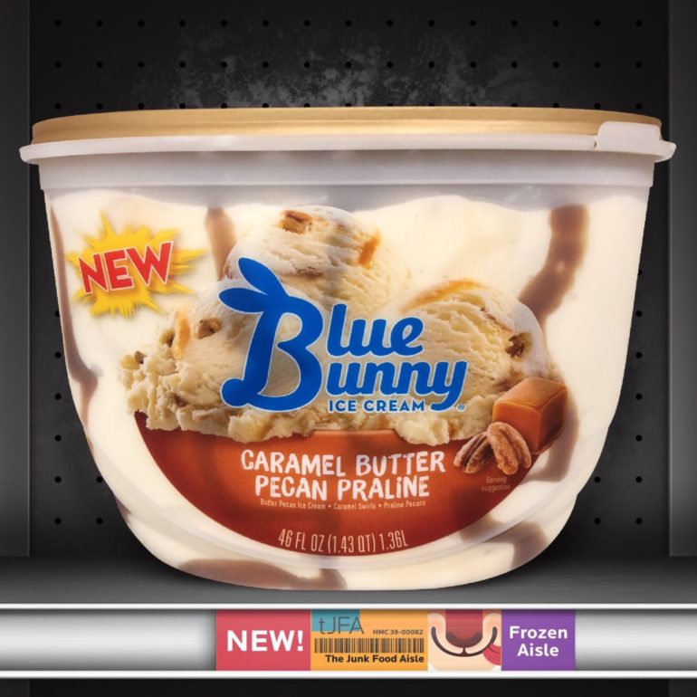 Blue Bunny Caramel Butter Pecan Praline Ice Cream