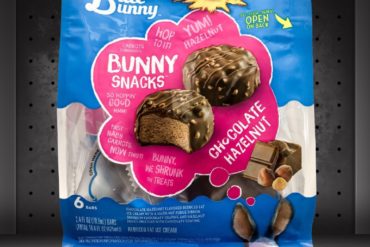 Blue Bunny Chocolate Hazelnut Bunny Snacks