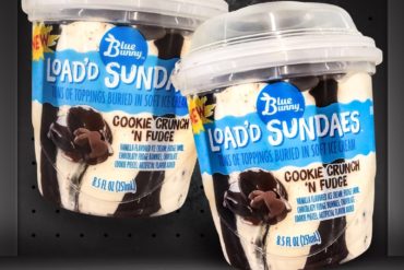 Blue Bunny Load’d Sundaes: Cookie Crunch ‘N Fudge