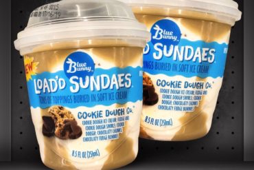 Blue Bunny Load’d Sundaes: Cookie Dough Co