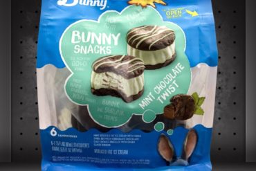 Blue Bunny Mint Chocolate Twist Bunny Snacks