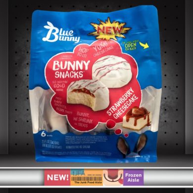 Blue Bunny Strawberry Cheesecake Bunny Snacks