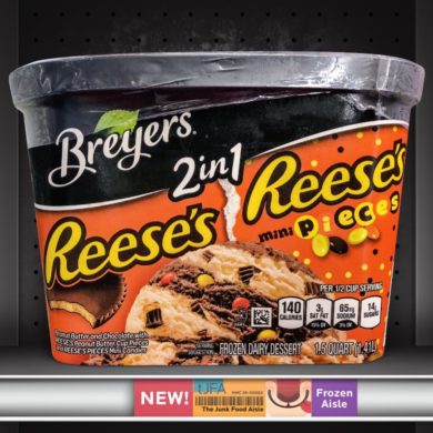 Breyers 2in1 Reese’s and Reese’s Pieces