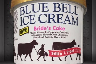 Brides Cake Blue Bell Ice Cream