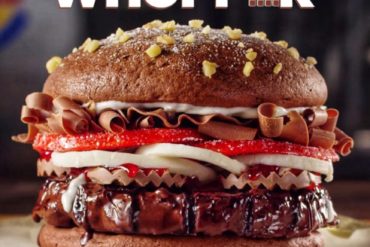 Burger King Chocolate Whopper