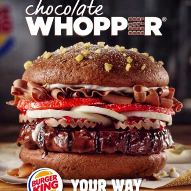 Burger King Chocolate Whopper