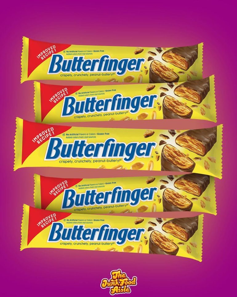 Butterfinger is getting an improved recipe in 2019