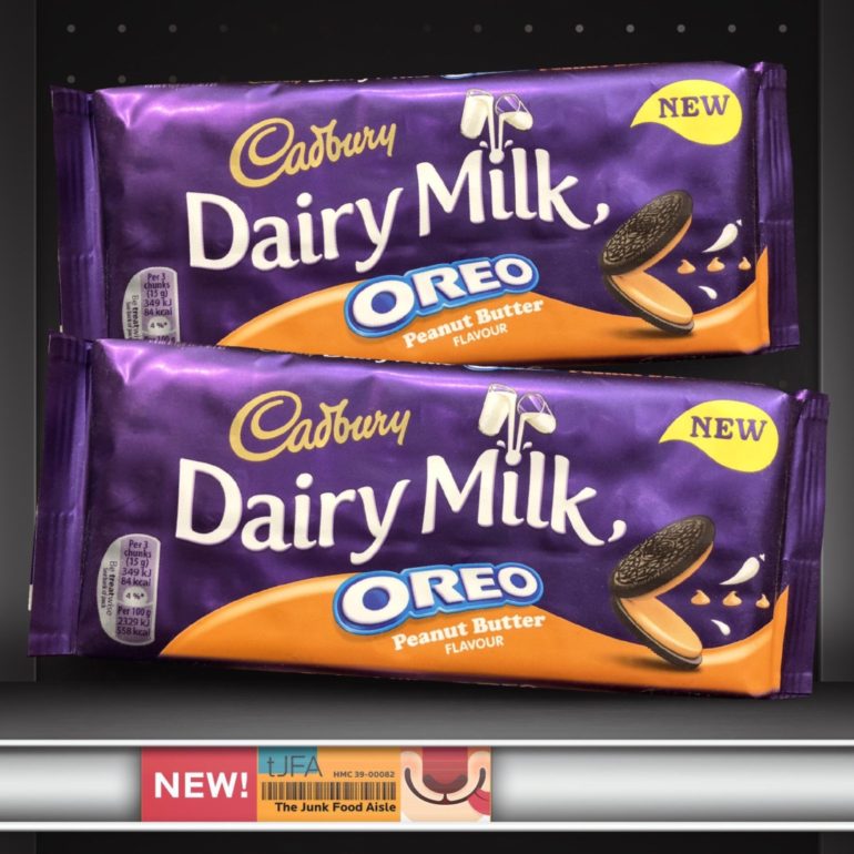 Cadbury Dairy Milk Peanut Butter Oreo