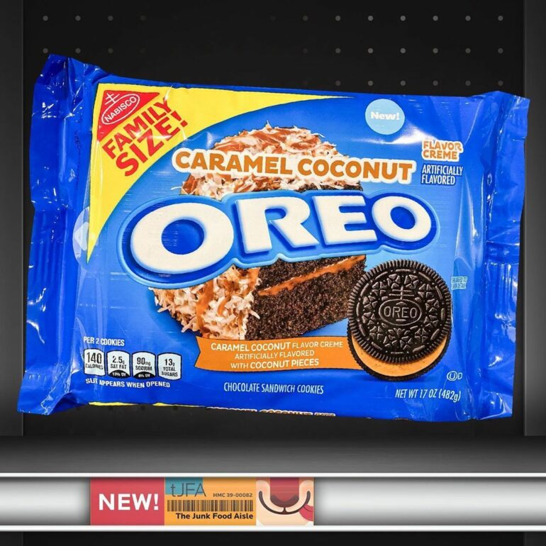 Caramel Coconut Oreo - The Junk Food Aisle