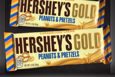 Caramelized Creme Hershey’s Gold Peanuts & Pretzels