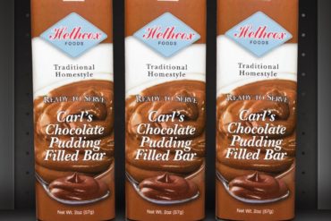 Carl’s Chocolate Pudding Filled Bar