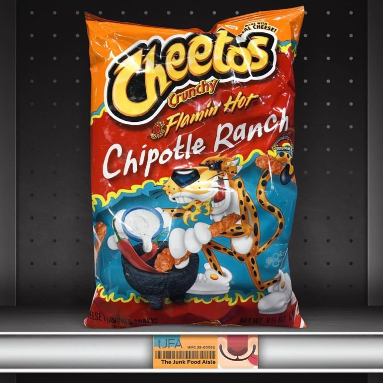 Cheetos Crunchy Flamin’ Hot Chipotle Ranch