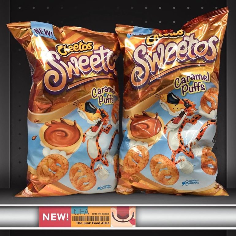 Cheetos Sweetos Caramel Puffs