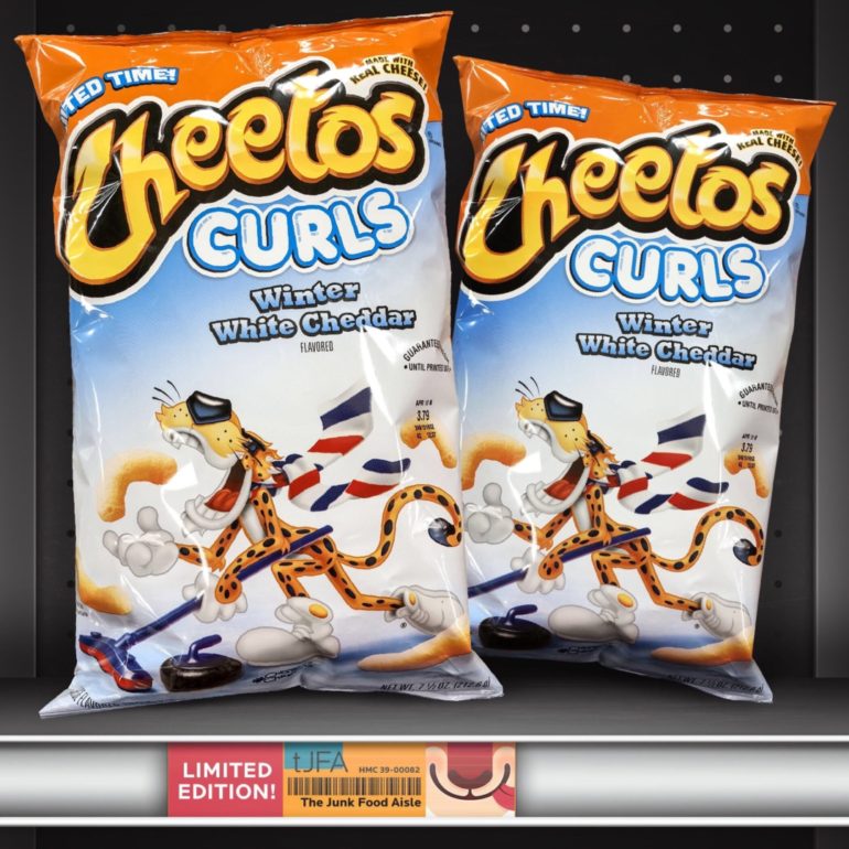 Cheetos Winter White Cheddar Puffs