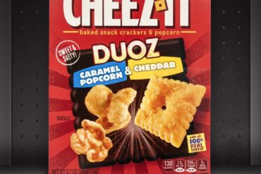 Cheez-It Duoz Caramel Popcorn & Cheddar