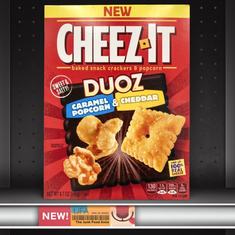 Cheez-It Duoz Caramel Popcorn & Cheddar