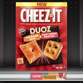 Cheez-It Duoz Cheddar Jack & Sharp Cheddar Pretzel