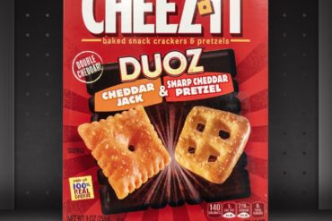 Cheez-It Duoz Cheddar Jack & Sharp Cheddar Pretzel