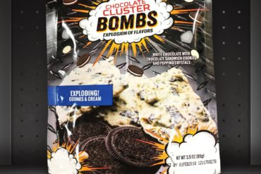 Chocolate Cluster Bombs: Exploding Cookies & Cream