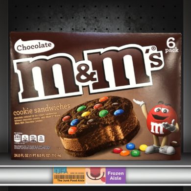 Chocolate M&M’s Ice Cream Cookie Sandwiches