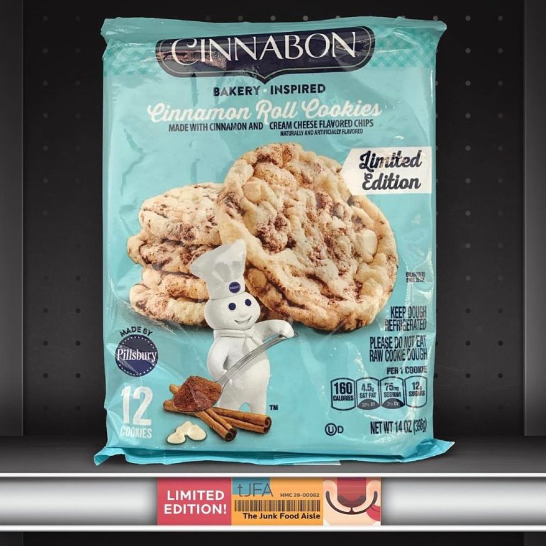 Cinnabon Cinnamon Roll Cookies by Pillsbury