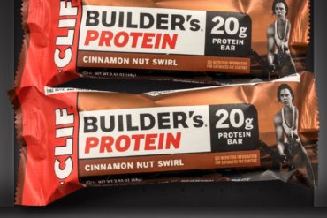 Cinnamon Nut Swirl Clif Builders Protein Bar