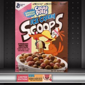 Cocoa Puffs Ice Cream Scoops