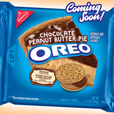 Coming Soon: Chocolate Peanut Butter Pie Oreo