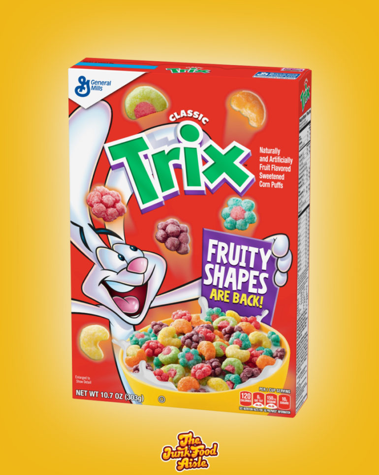 Coming Soon: Classic Trix with Fruity Shapes