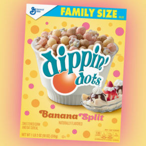 Coming Soon: Dippin' Dots Banana Split Cereal