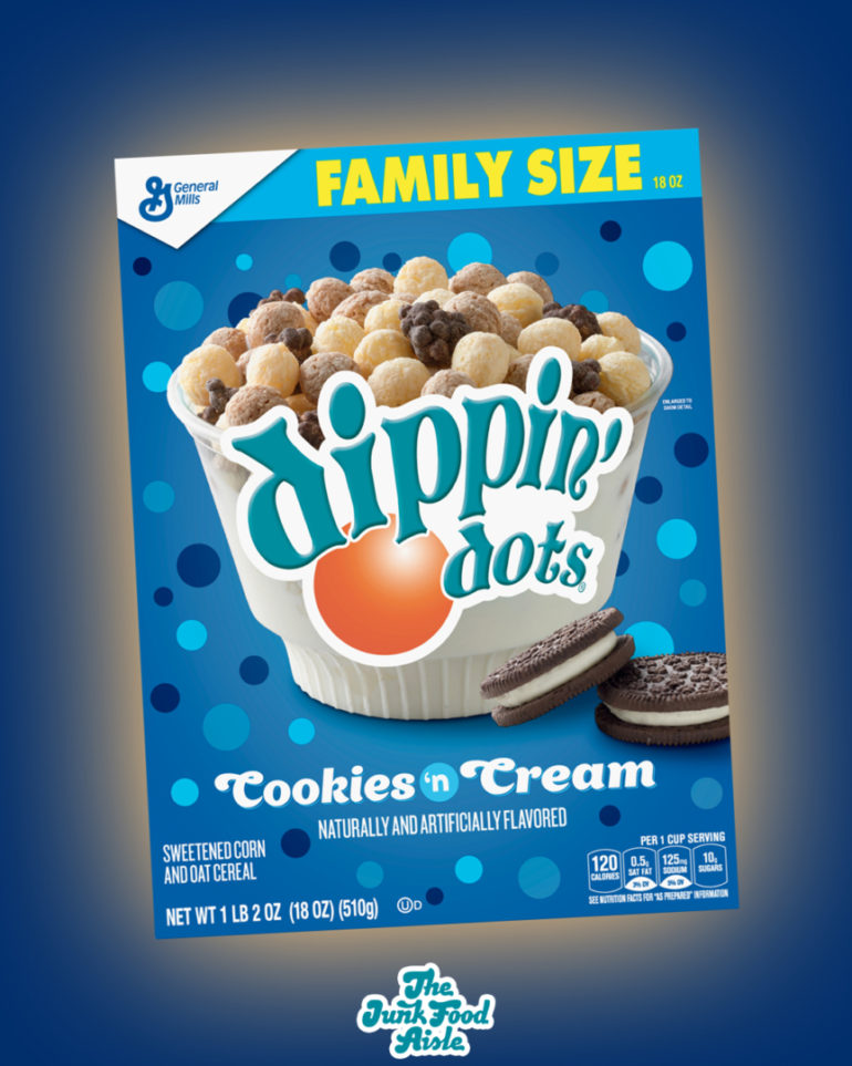 Coming Soon: Dippin' Dots Cookies 'n Cream Cereal