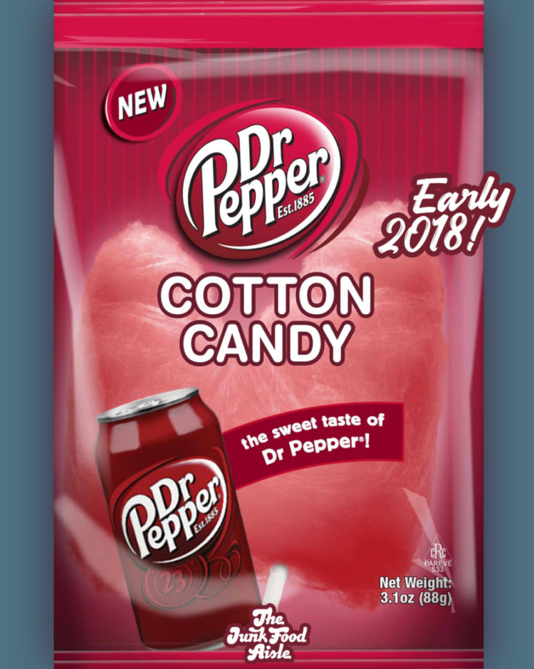 Coming Soon: Dr Pepper Cotton Candy