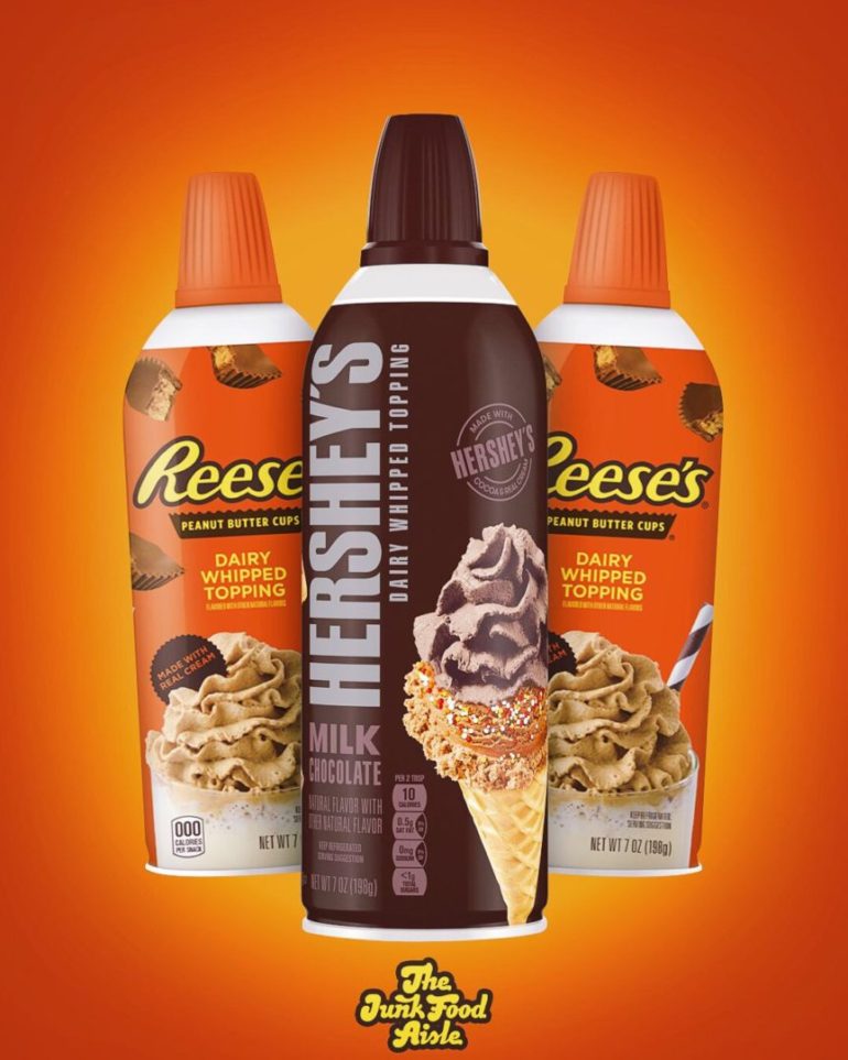 Coming Soon: Hershey’s and Reese’s Whipped Topping