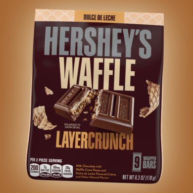 Coming Soon: Hershey’s Waffle Layer Crunch Dulce de Leche