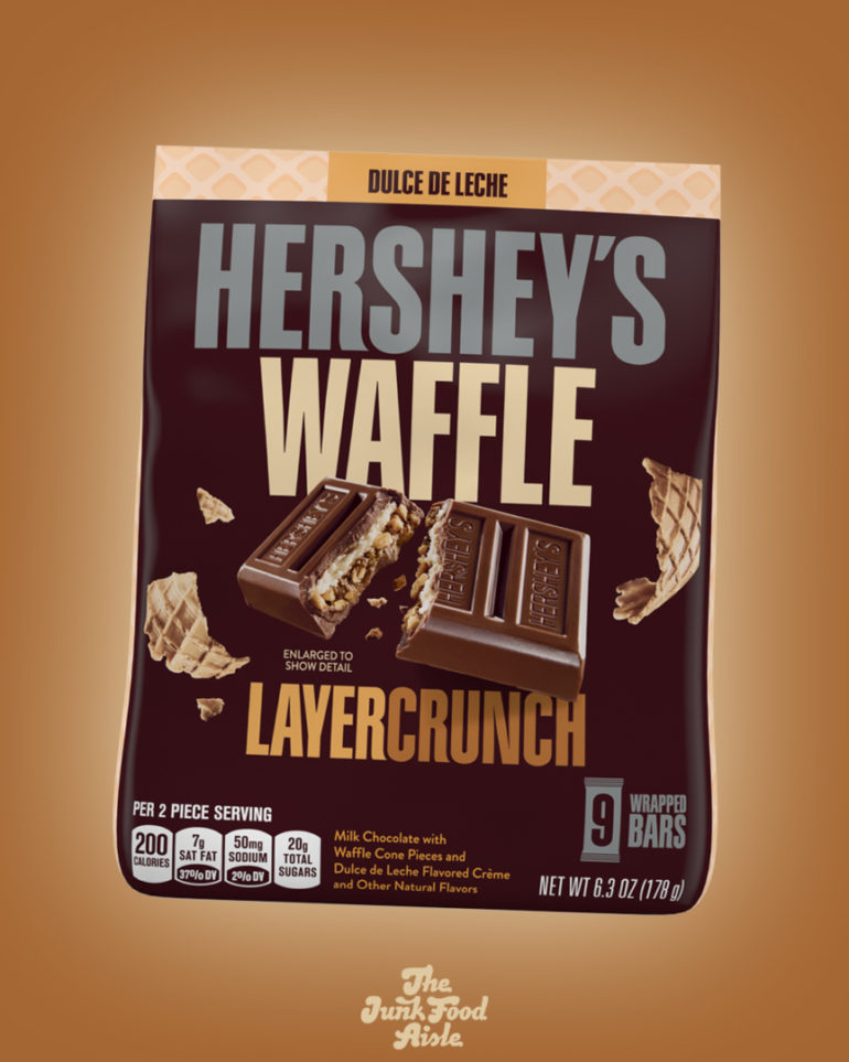 Coming Soon: Hershey’s Waffle Layer Crunch Dulce de Leche