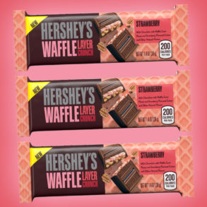 Coming Soon: Hershey’s Waffle Layer Crunch Strawberry