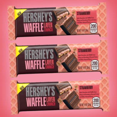 Coming Soon: Hershey’s Waffle Layer Crunch Strawberry