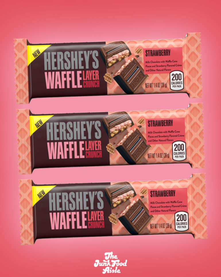 Coming Soon: Hershey’s Waffle Layer Crunch Strawberry