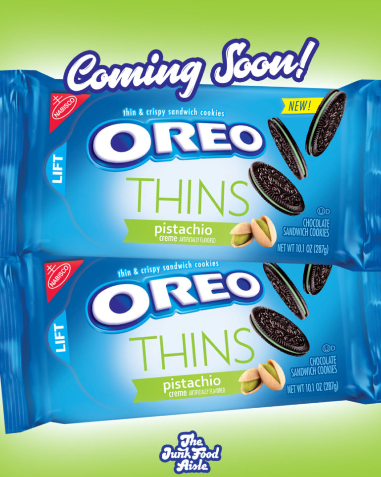 Coming Soon: Pistachio Oreo Thins