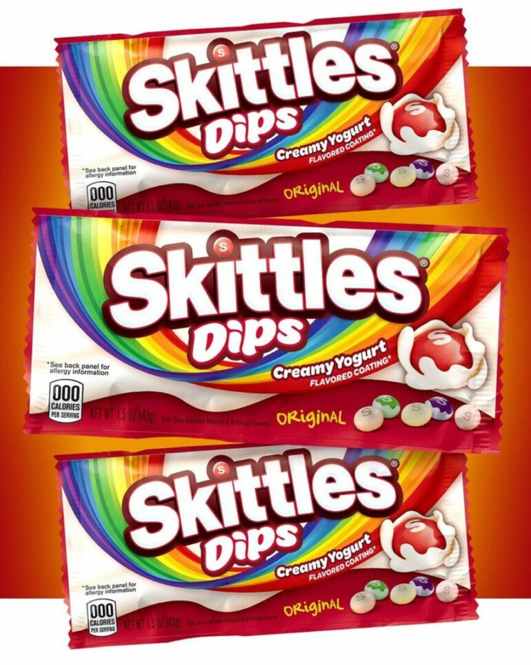 Coming Soon! Skittles Dips