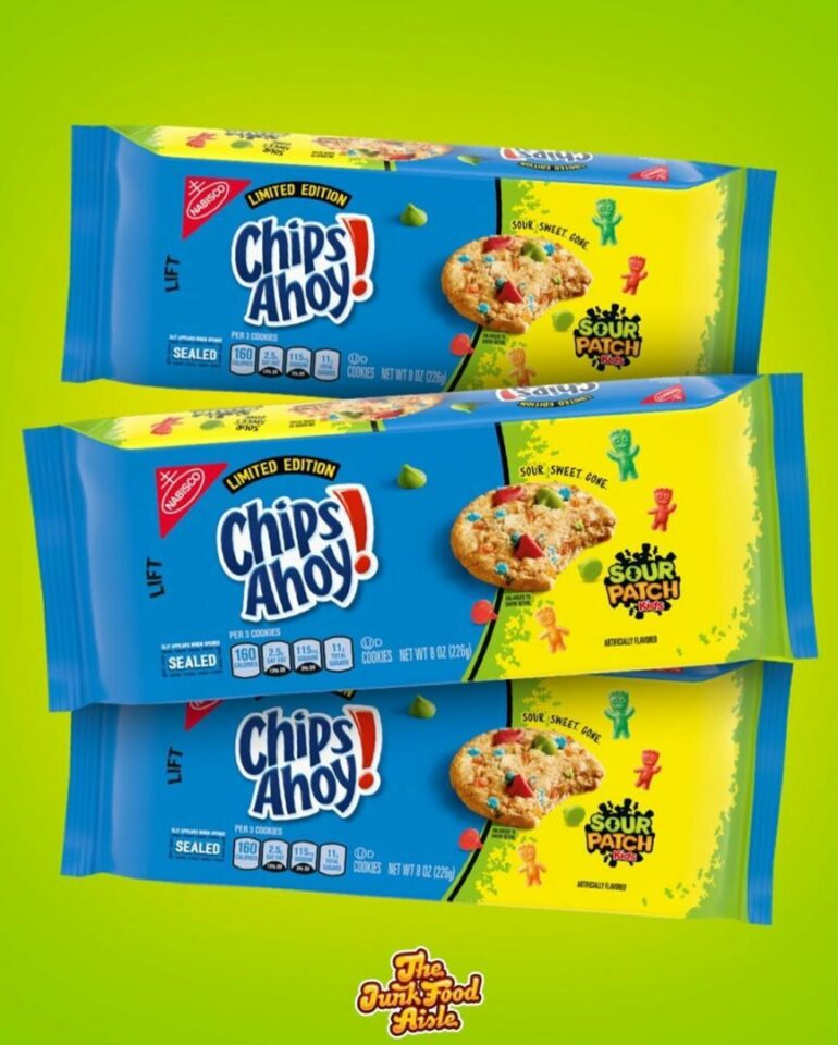 Coming Soon! Sour Patch Kids Chips Ahoy Cookies!