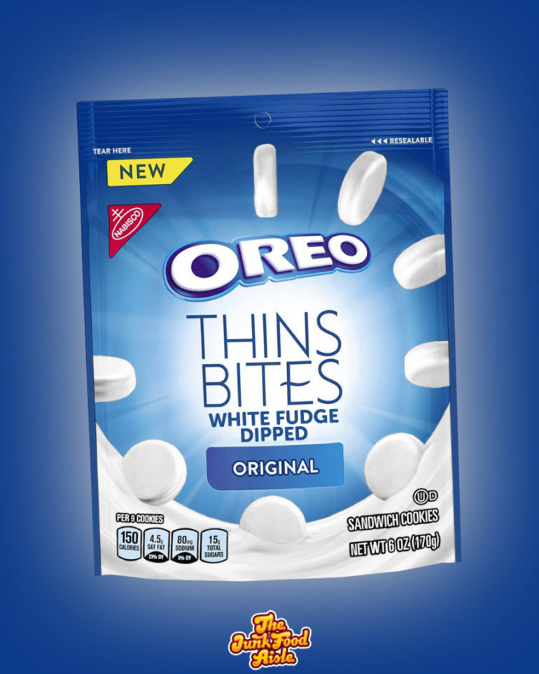 Coming Soon: White Fudge Dipped Oreo Thins Bites